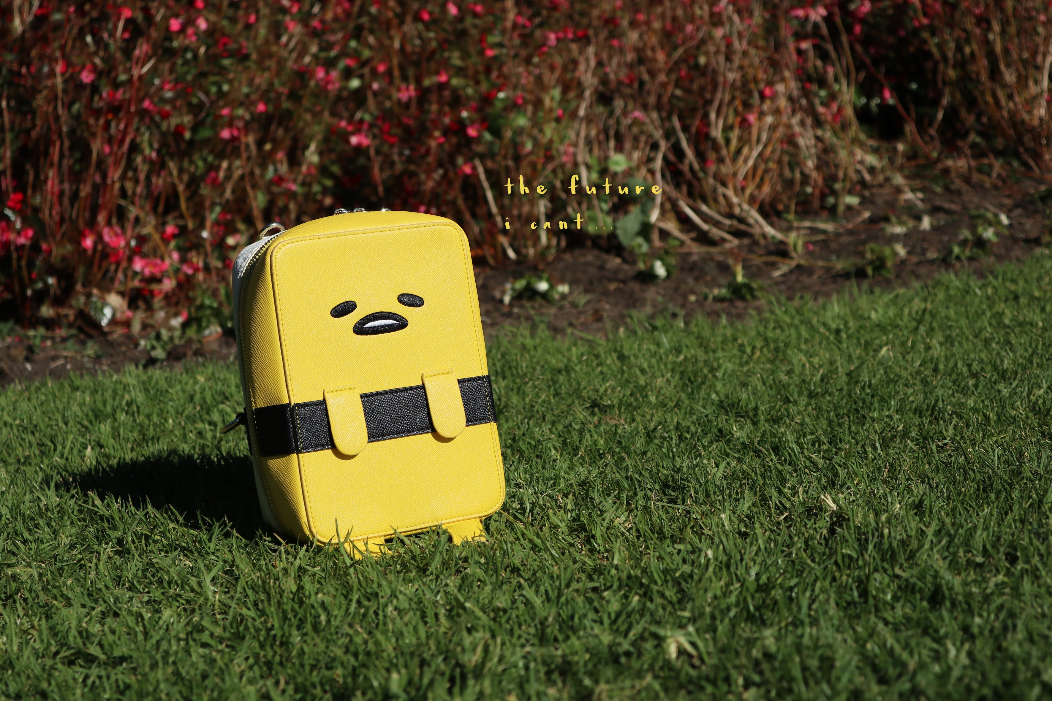 Gudetama's lazy brush bag
