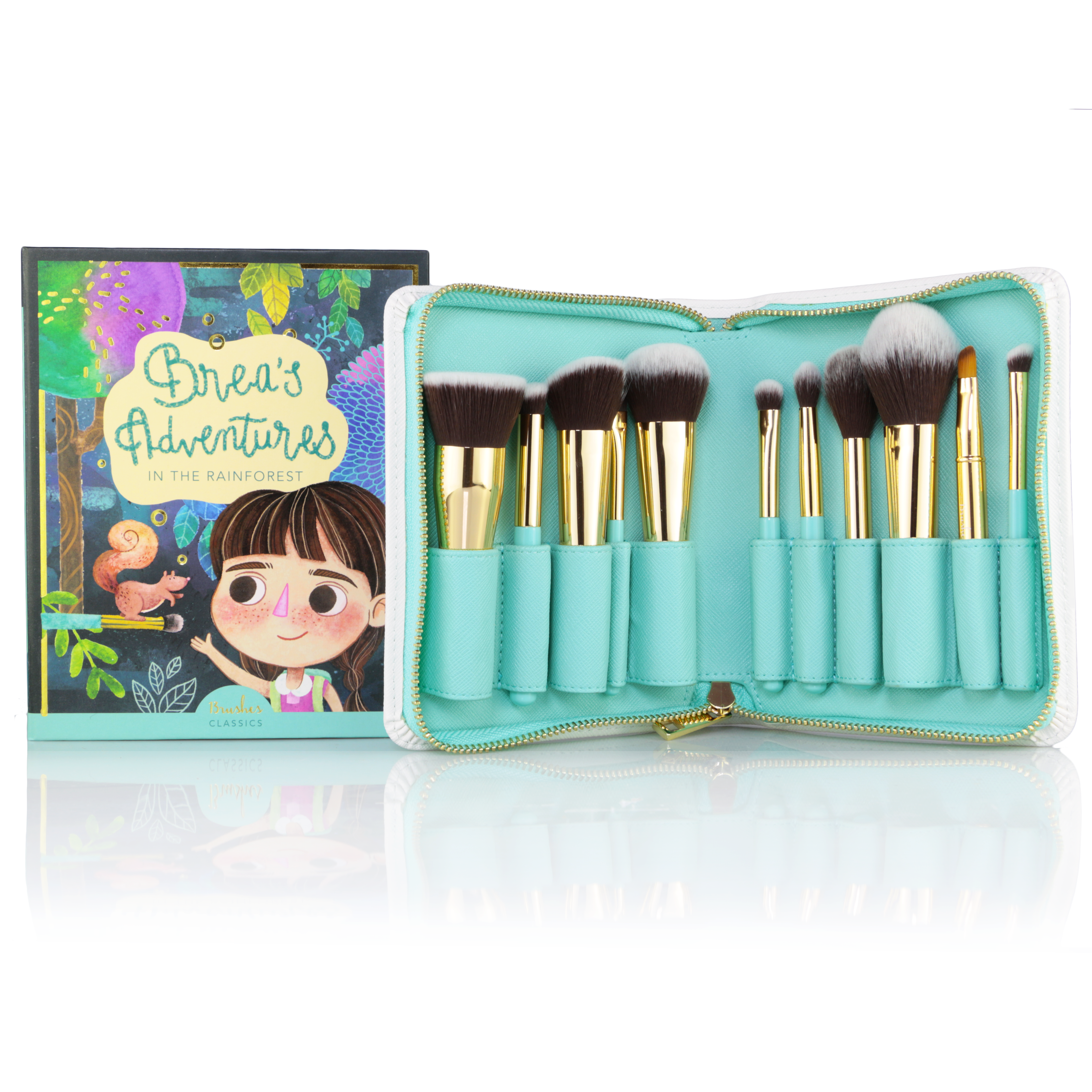 Brea's Adventures - In the Rainforest - Travel brushes