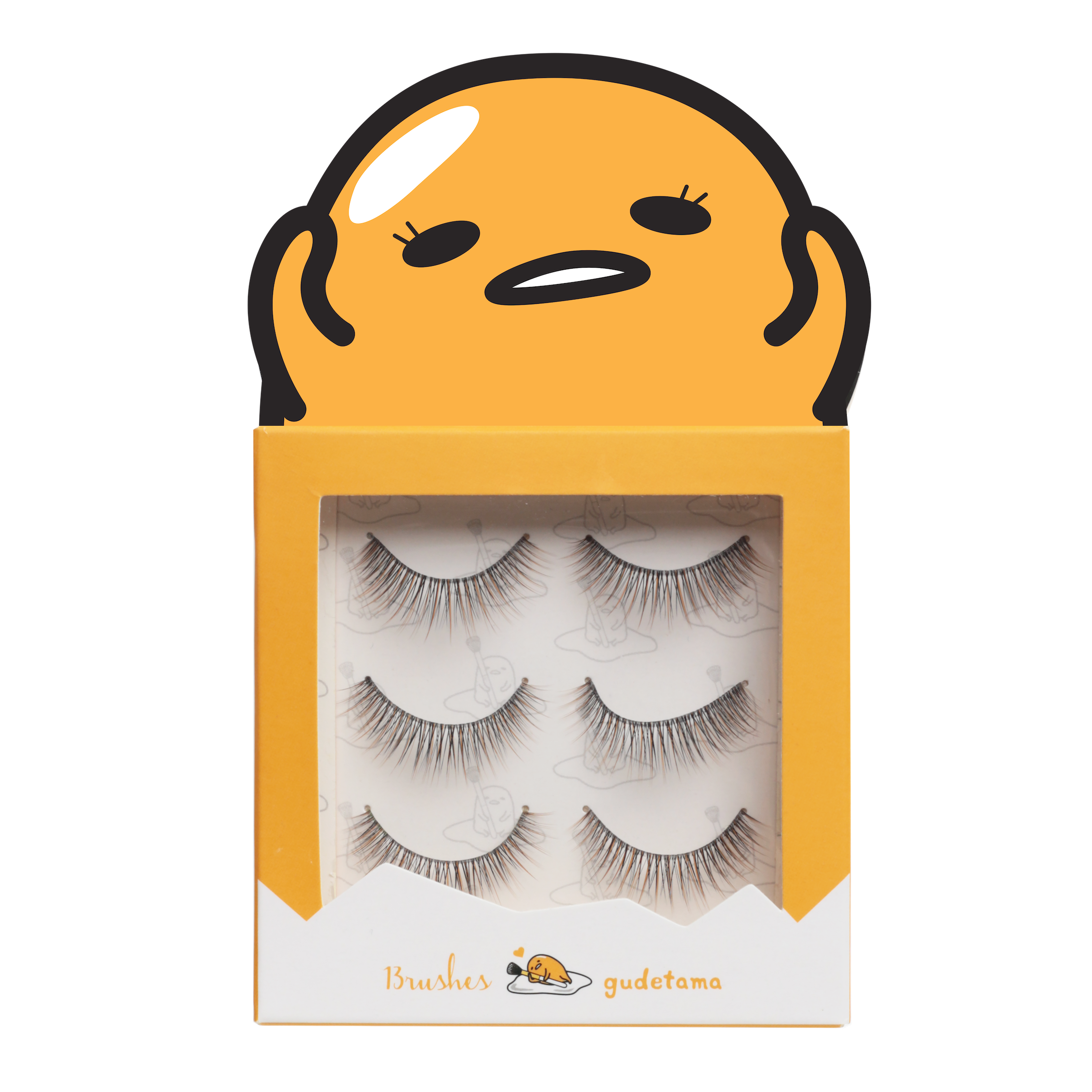Gudetama lashes - EGGffortless