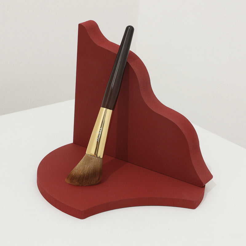 Angled Crimson- Contour, blush