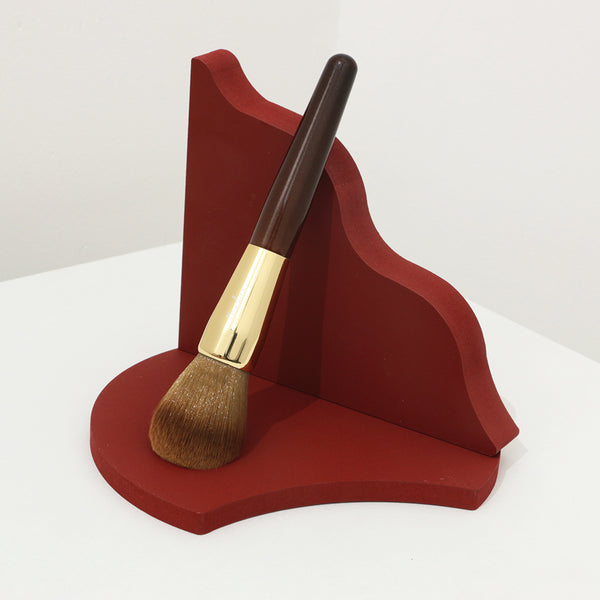 Round Crimson- Powder Brush